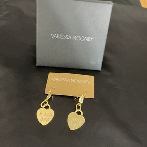 Brand new Vanessa Mooney “F*** Off” Earrings